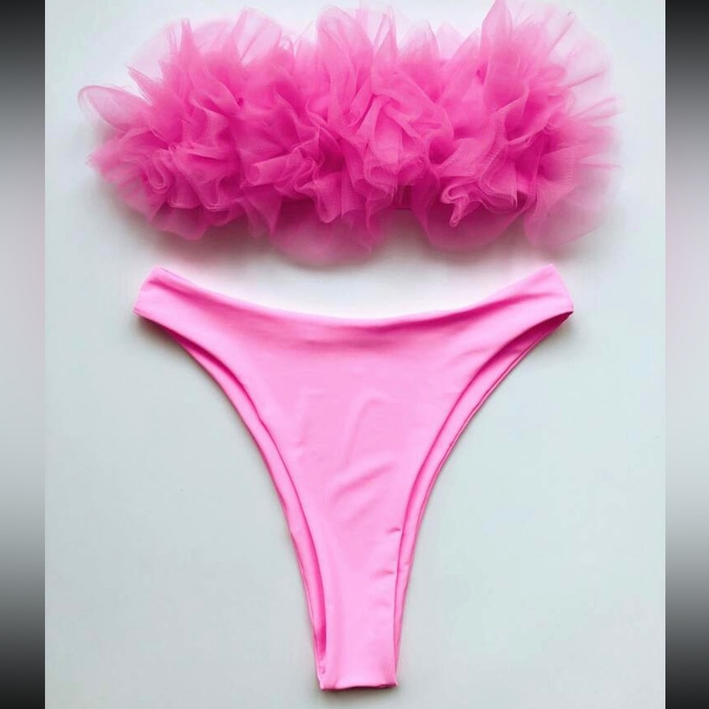 Brand New Bubblegum Pink Bikini
